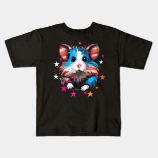 Patriotic Hamster Kids T-Shirt